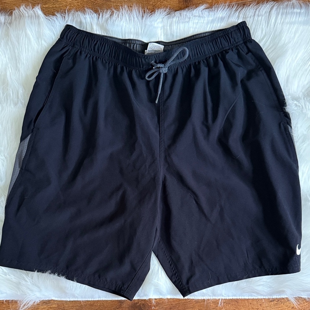 Nike Black Performance Swim Shorts XL